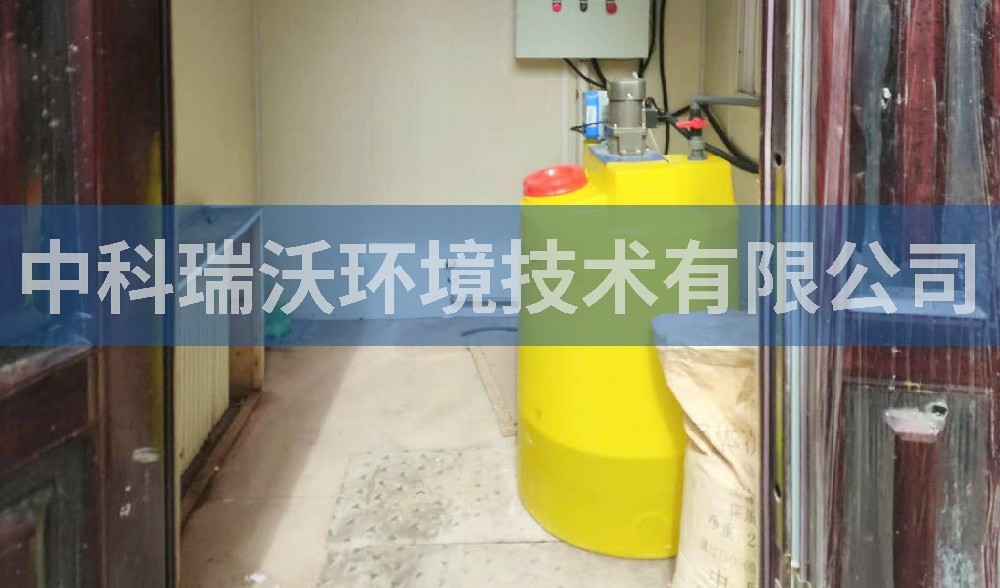 山东青岛胶州市阜安社区卫生服务中心医疗污水处理设备安装调试完成